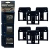 StealthMounts BM-BO18-BLU-6 Accuhouder voor Bosch 18V pro - Blauw - 6-pack