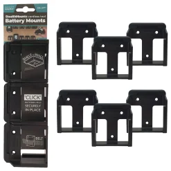 StealthMounts BM-MK18-6 Accuhouder voor Makita 18V LXT - Zwart - 6-pack