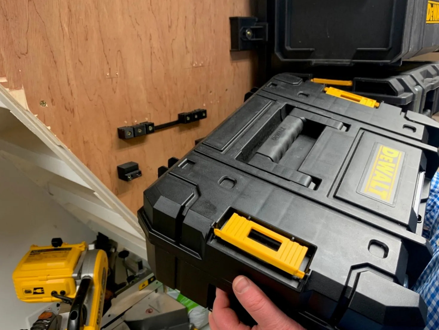 StealthMounts OM-STAK-3 gereedschapskistbevestigingen voor Dewalt T-STAK - 3 stuks