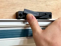 StealthMounts OM-TRM-BLK-2 Geleiderail houder voor Makita/Festool/Milwaukee - Zwart - 2st