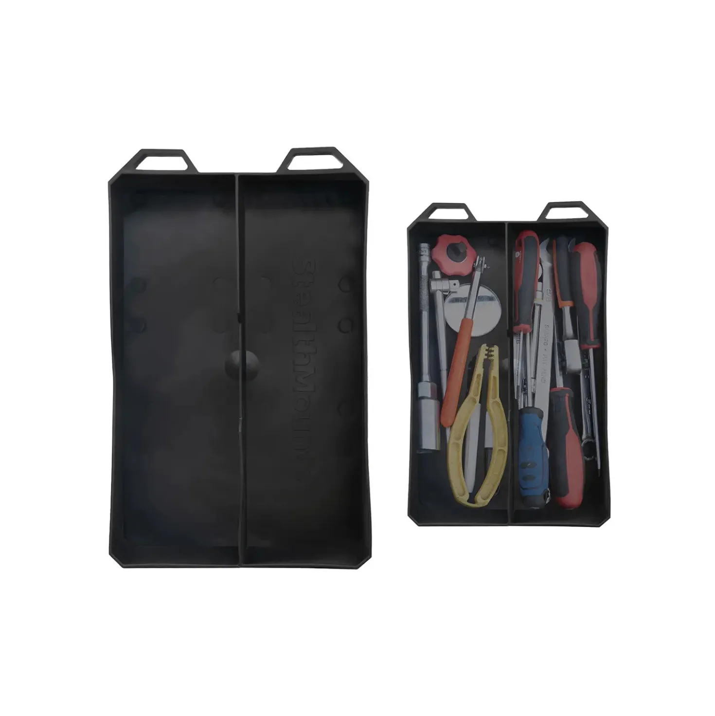 StealthMounts Sorteer tray FXT-SP-BLK-2-1 Double FlexiTray - voor PACKOUT