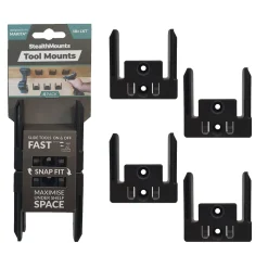 StealthMounts TM-MK18-BLK-4 Machinehouder voor Makita LXT - Zwart - 4-pack