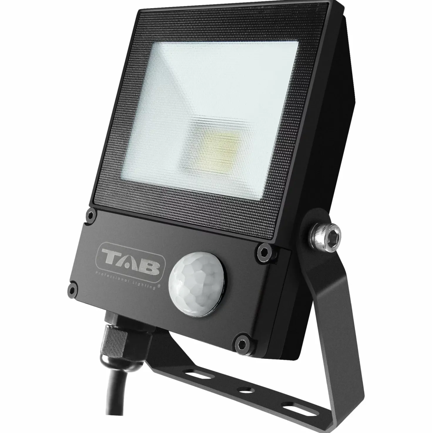 TAB Professional Lighting TAB45010S Ledstraler met bewegingssensor - 10W - 1000Lm - 230V