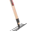 Talen Tools HZ12C Tuinhark - Gesmeed - Professioneel - 12 tanden - Essenhouten steel - 160cm