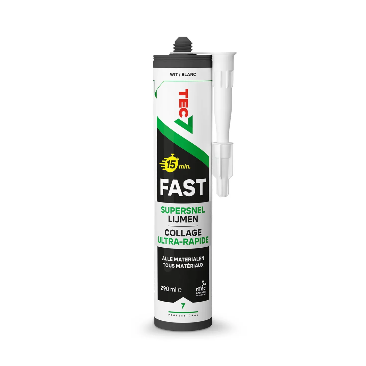 TEC7 Fast Supersnelle lijmkit - Wit - 290ml 4+2 promobox