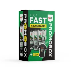 TEC7 Fast Supersnelle lijmkit - Wit - 290ml 4+2 promobox