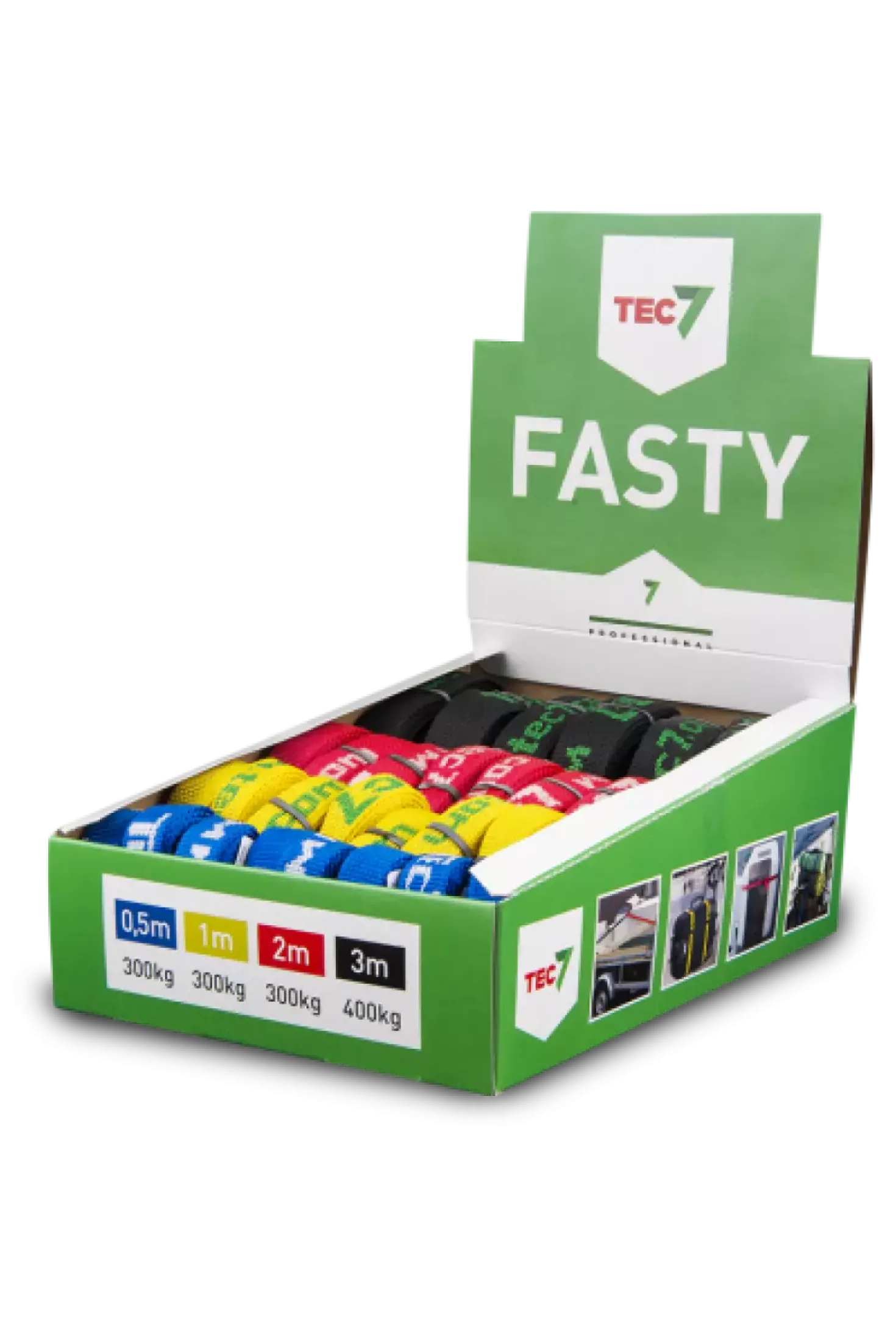 TEC7 320110000 Fasty spanband Display (40st)
