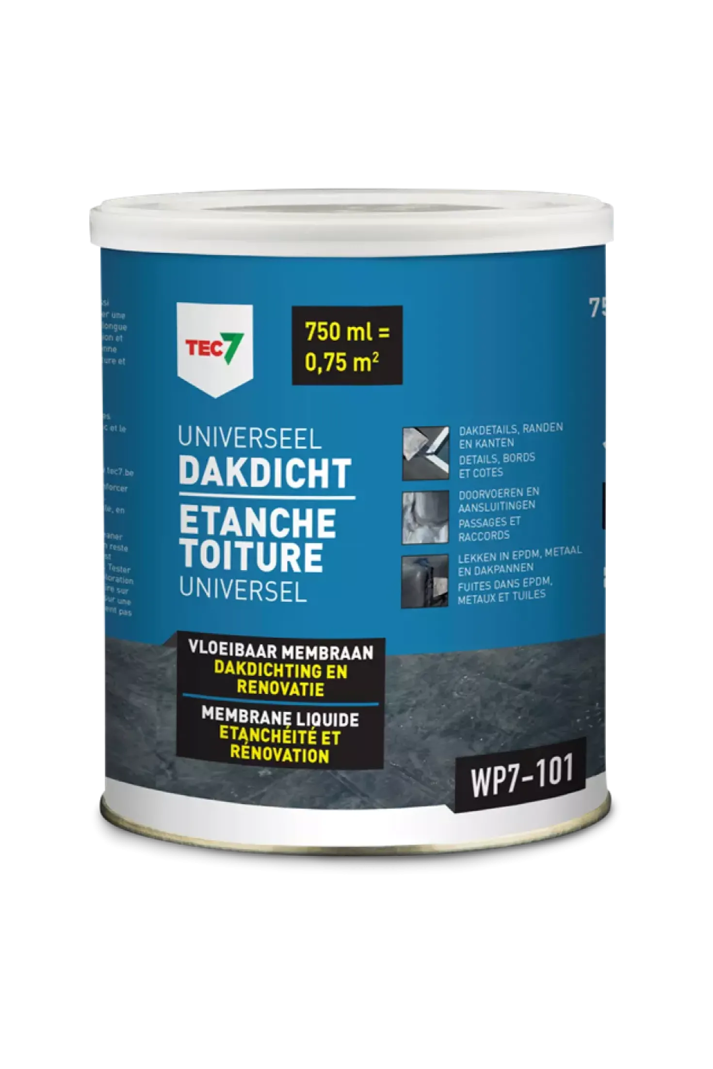 TEC7 WP7-101 Universeel Dakdicht - 750ml