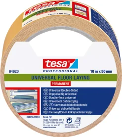 Tesa 64620 Filmtape - Dubbelzijdig - Transparant - 50mm x 10m