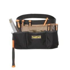 ToolPack 360.058 Multi-Purpose Gereedschap-/spijkerschort timmerman - 600D Polyester