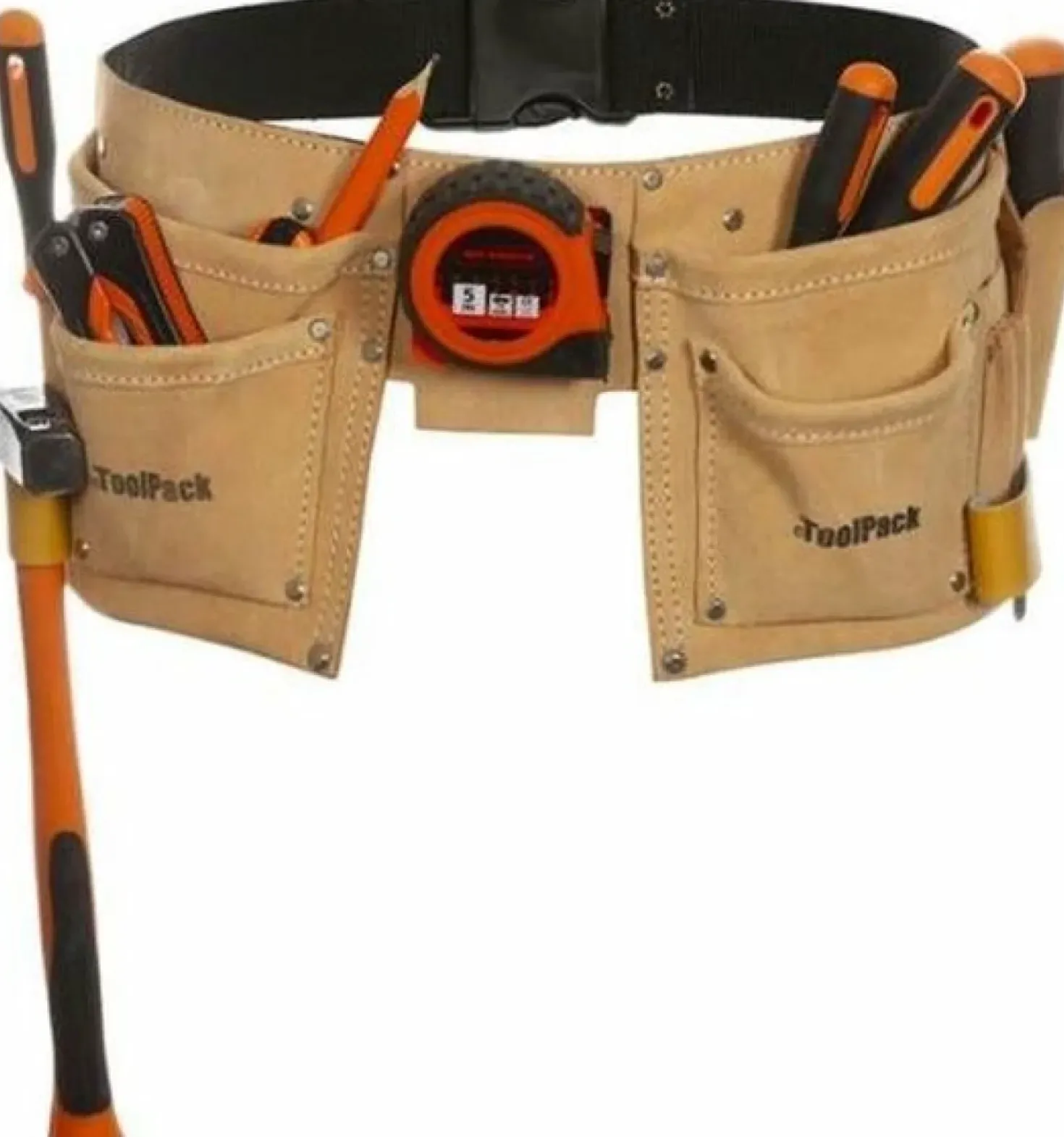 ToolPack 366.020 Straight Gereedschapsgordel - Dubbel - Leer