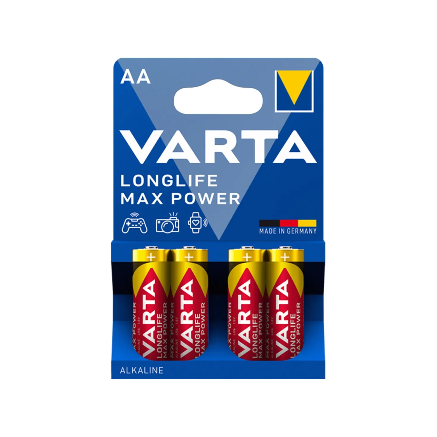 Varta Longlife Max Power batterij AA - 4st