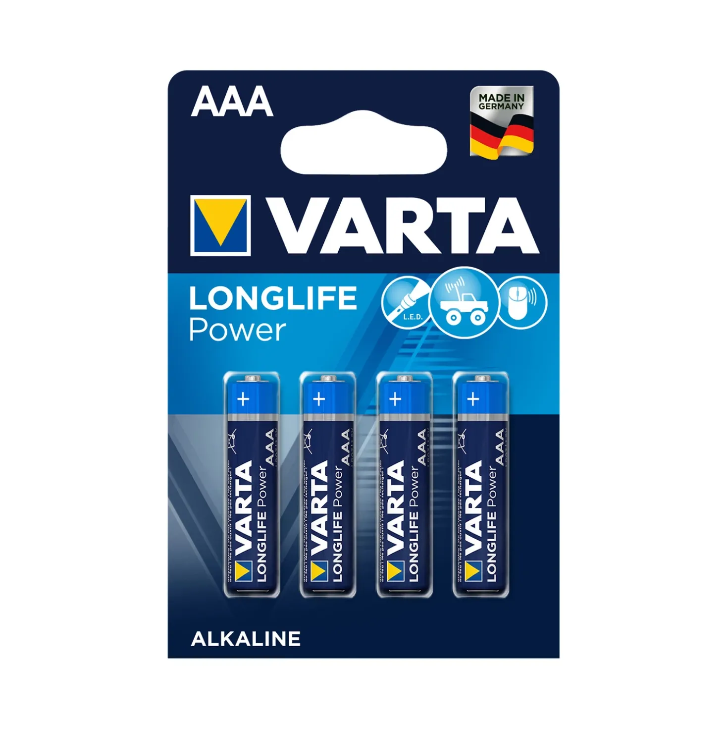 Varta Longlife Power batterij AAA - 4st