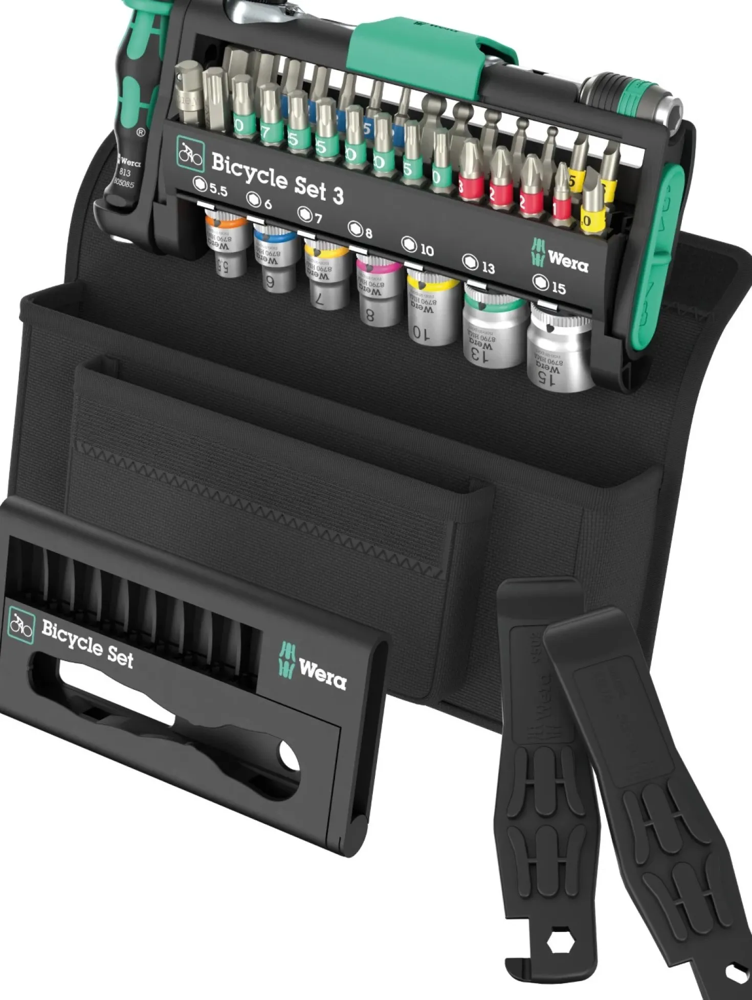 Wera 05004187001 Bicycle Set 3 Gereedschapset in etui - 41-delig