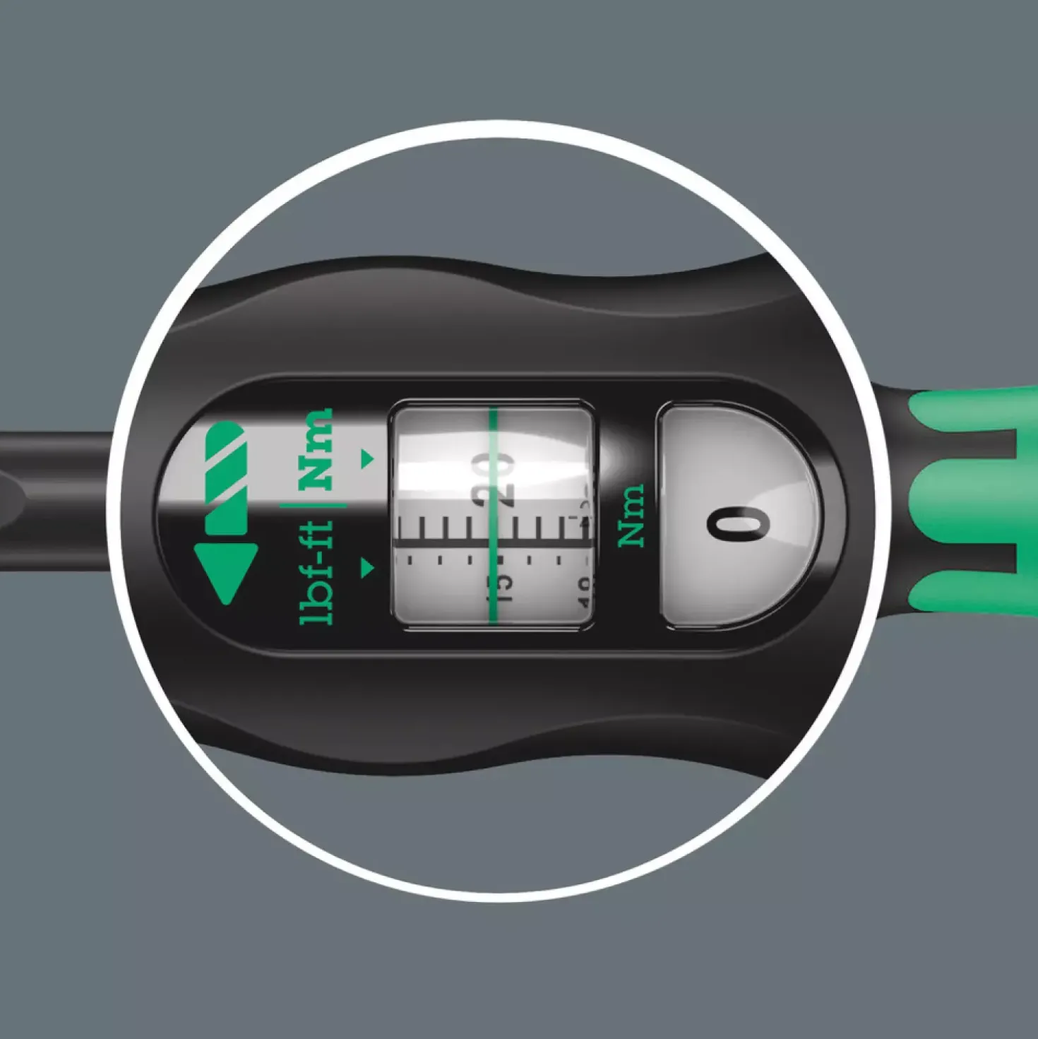 Wera 05075604001 Click-Torque A 5 Draaimomentsleutel met omschakelratel - 2,5-25Nm - 1/4"