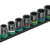 Wera 05005451001 11-delig 9607 Dop-magneetstrip B Impaktor 1 doppenset incl. houder
