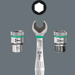 Wera 05004181001 12-delige Bicycle Set 12 Ringsteeksleutelset in etui - 6-17mm
