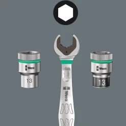 Wera 05005580001 14-delige 8790 B Impaktor Deep Set 1 Doppenset in box - 3/8"