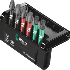 Wera 5057695001 6-delige Bit-Check Impaktor Bitset