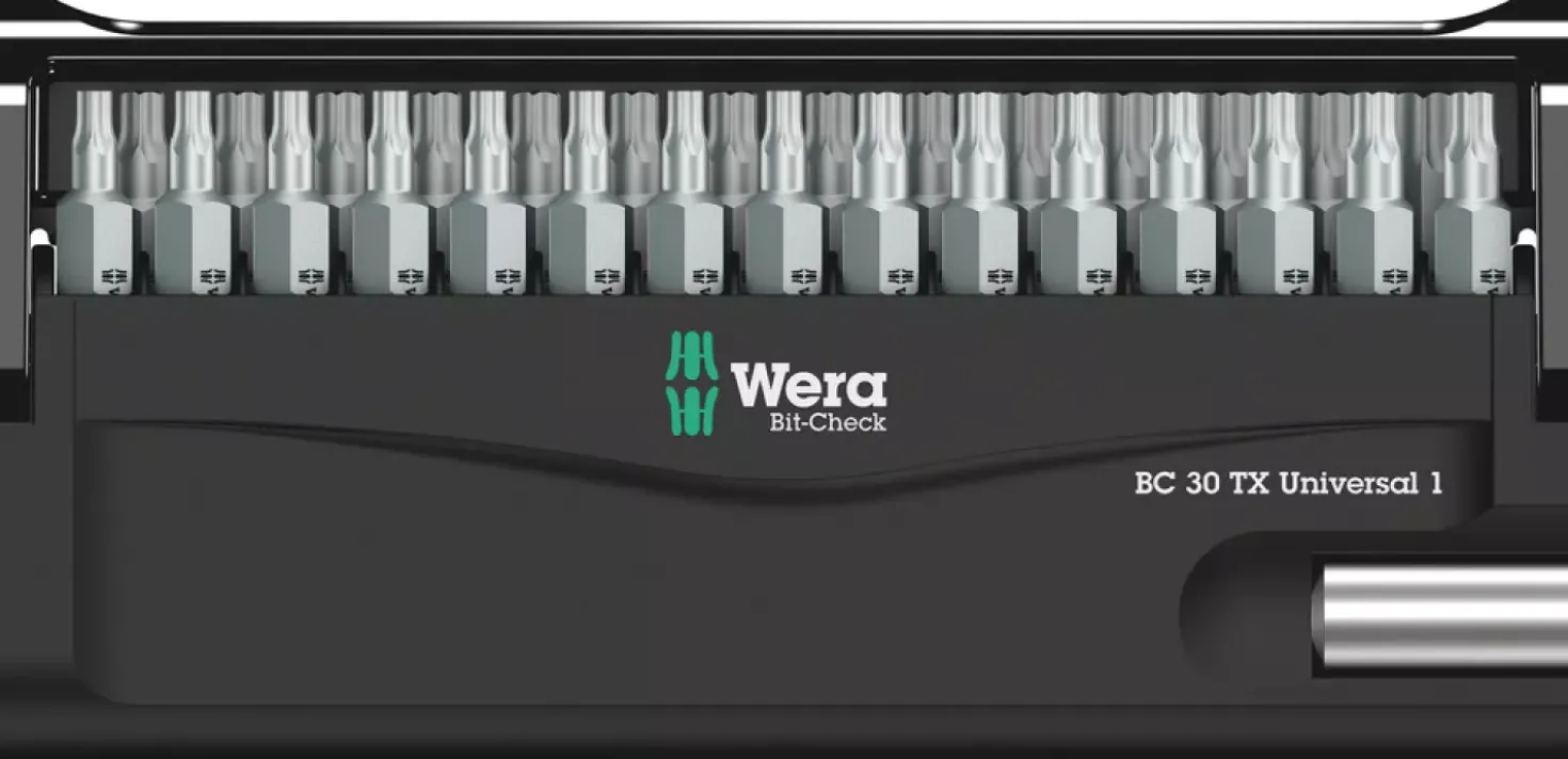 Wera 05057900001 30-delige Bit-Check 30 t Universal set
