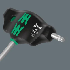 Wera 05023456001 7-delige 467/7 HF Set 2 Torx T-greep Schroevendraaierset in metalen rek - met vasthoudfunctie