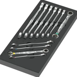 Wera 5150120001 9730 11-delige 6000 Joker set in schuimstof inleg - 8-19mm