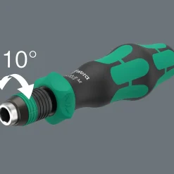Wera 05150152001 24-delige 9752 Kraftform Kompakt Ratel-en doppenset in foam inlay - 1/4