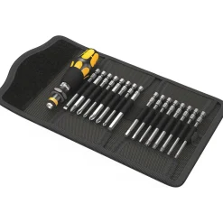 Wera 05051043001 17-delige Kraftform Kompakt 60 ESD Schroevendraaierset in etui