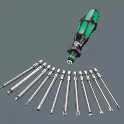 Wera 05059298001 7 delige Kraftform Kompakt 40 Schroevendraaierset - PH/PZ/S
