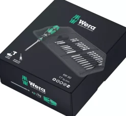 Wera 05059295001 17 delige Kraftform Kompakt 60 Schroevendraaierset - PH/PZ/HX/TXBO