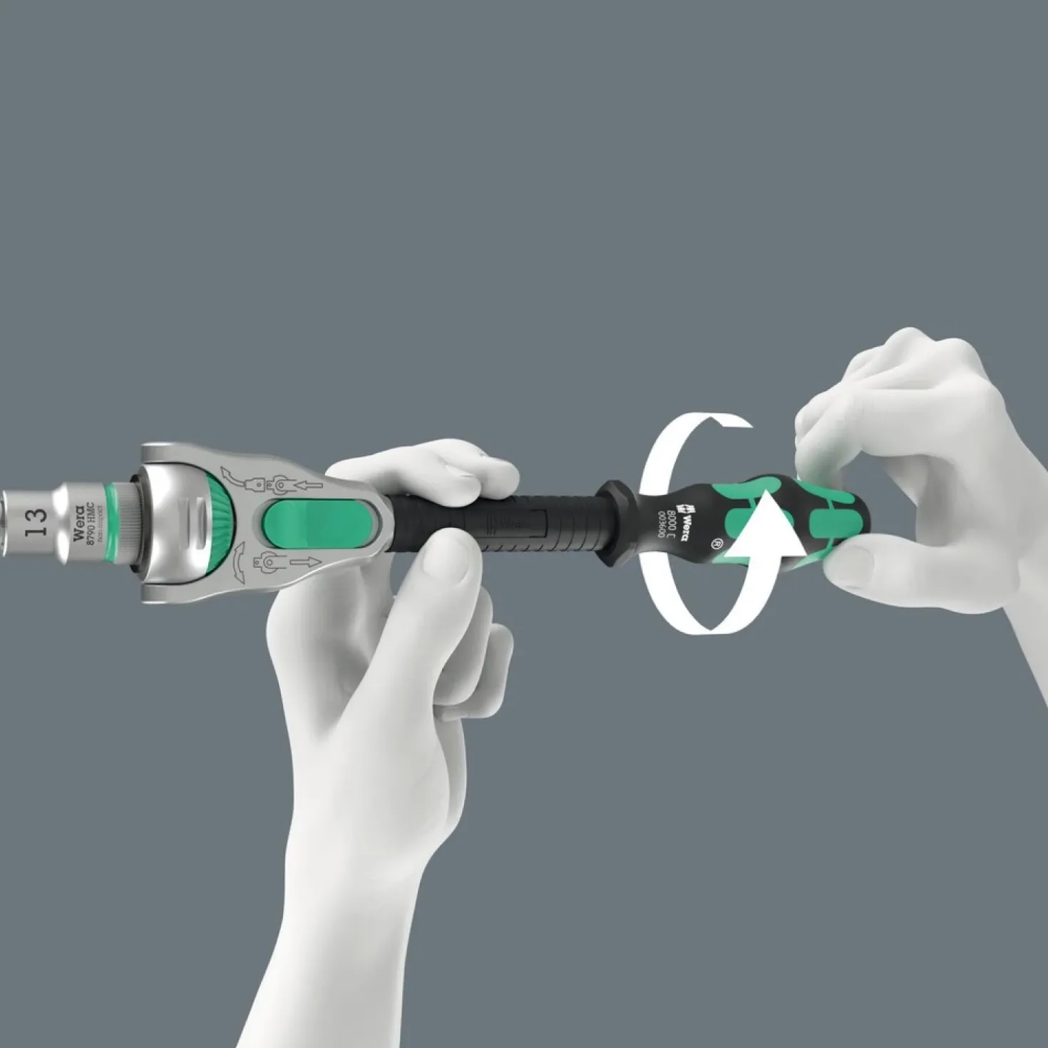 Wera 05003596001 38-delige 8100 SB 4 Zyklop Speed Ratel- en doppenset in koffer - 3/8"