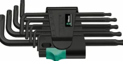 Wera 05024242001 9-delige 967/9 TX 1 BlackLaser Inbussleutelset - Torx - TX8-40