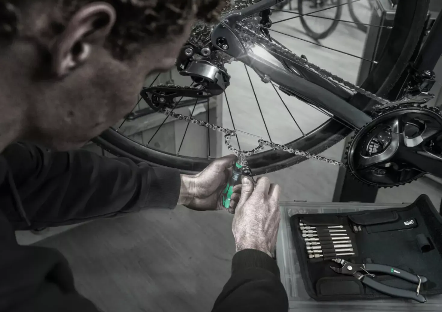 Wera 05136042001 9532 20-delig Kettingpons werkplaatsset
