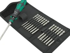 Wera 05051066001 15-delig Kraftform Kompakt 838 RA-R M Imperial Set 1 Schroevendraaierset