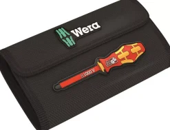 Wera 05006600001 7-delig Kraftform Kompakt VDE 7 Universal 1 Tool Finder Wisselklingenset in etui