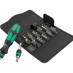 Wera 05057114001 32-delig Kraftform Kompakt 71 Security Bitschroevendraaierset in etui