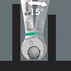 Wera 05020233001 11-delig 9640 Magneetstrip 6003 Joker 1 ringsteeksleutelset