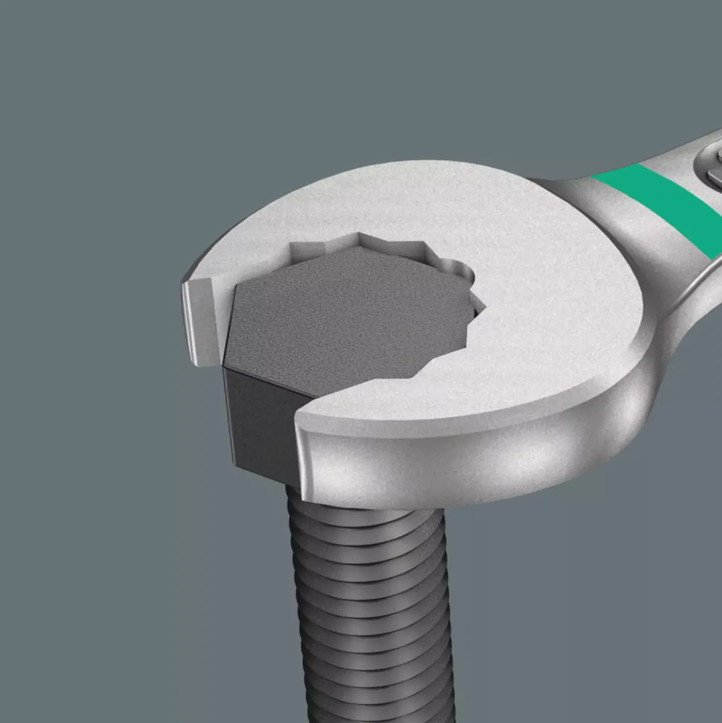 Wera 05020235001 9-delig 9642 Magneetstrip 6003 Joker Imperial 1 ringsteeksleutelset