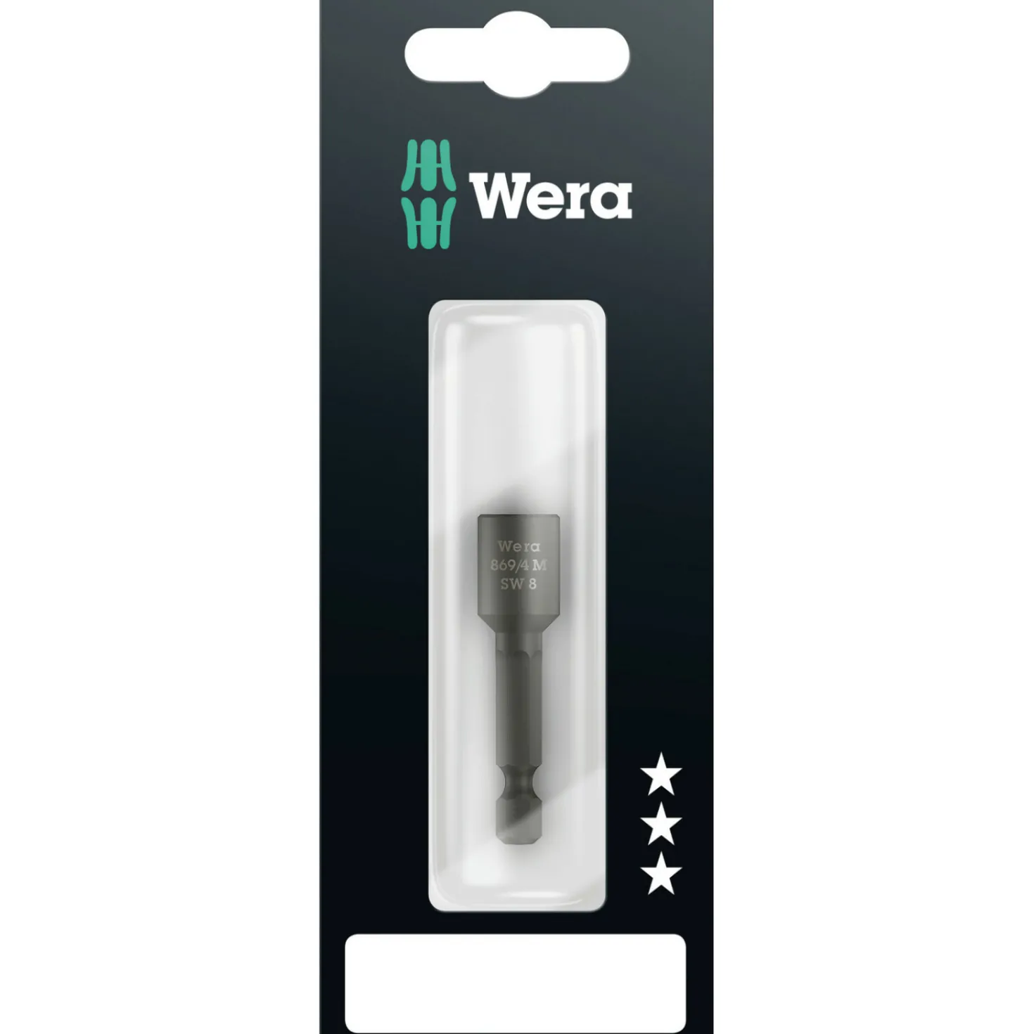 Wera 05073503001 Dopbit Magnetisch - SW 8,0 x 50mm - 1/4"