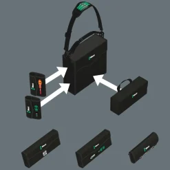 Wera 2go 2 Gereedschapskoffer - 115 x 330 x 355mm
