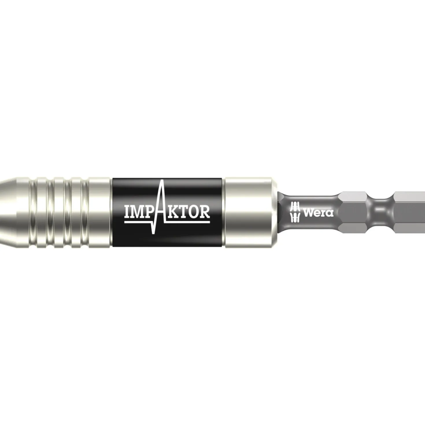 Wera 05057675001 Impaktor Bithouder met springveer en magneet - 1/4" x 75mm