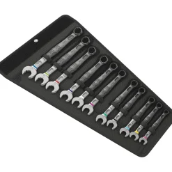 Wera 05020231001 Joker 11-delige Ringsteeksleutelset met etui - 8 - 19mm