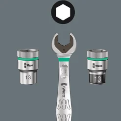 Wera 05020314001 6005 Joker 4 - 4-delige steeksleutelset - 6-13mm