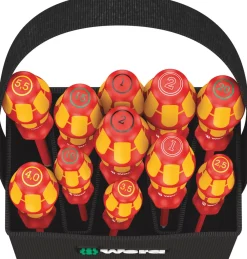 Wera 05004310001 Kraftform 2go 100 11-delige VDE Schroevendraaierset in draagtas