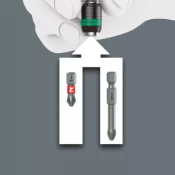 Wera 05057460001 Kraftform Kompakt 100 Gereedschapset in etui - 52-delig