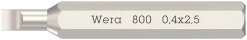 Wera 05058101001 800/0 Micro Bit - 0,40 x 2,5 x 30mm