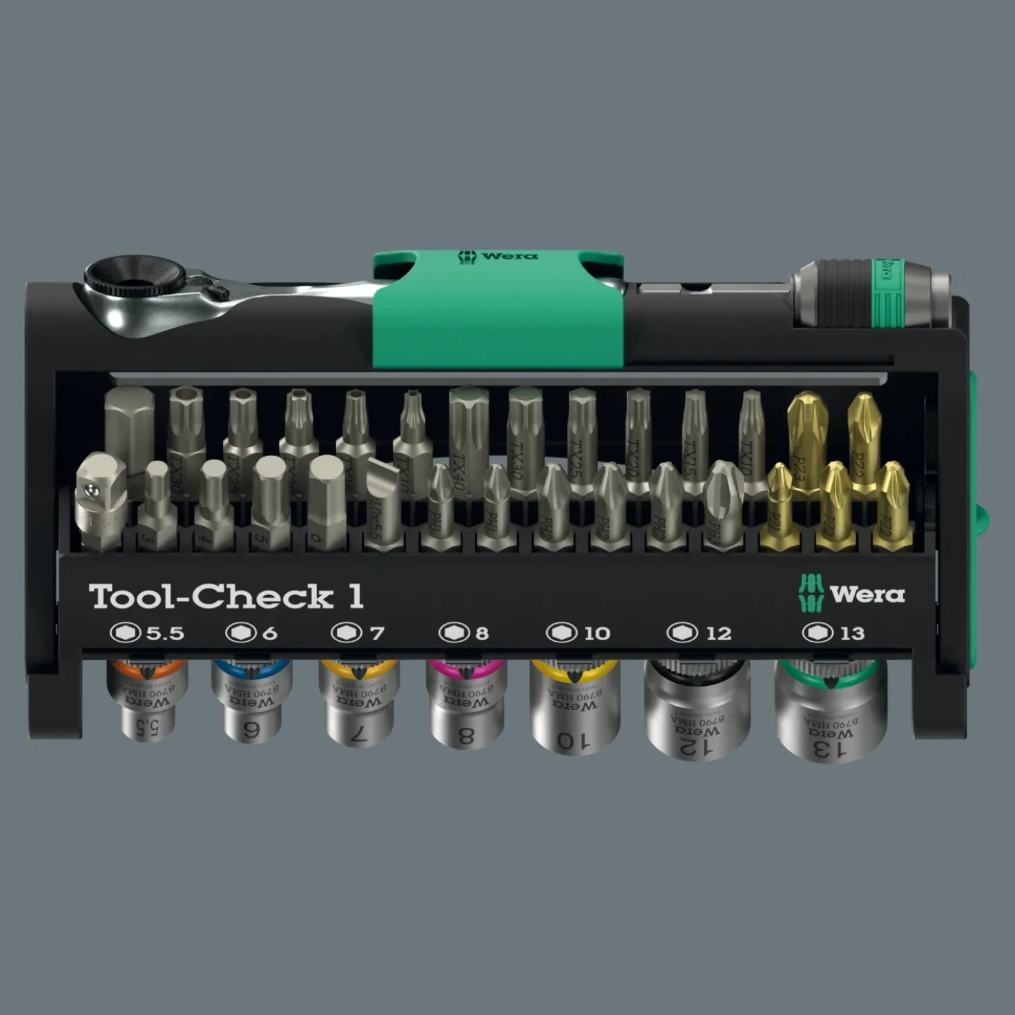 Wera 05049050001 Tool-Check 1 Gereedschapset in Tool-Check - 38-delig