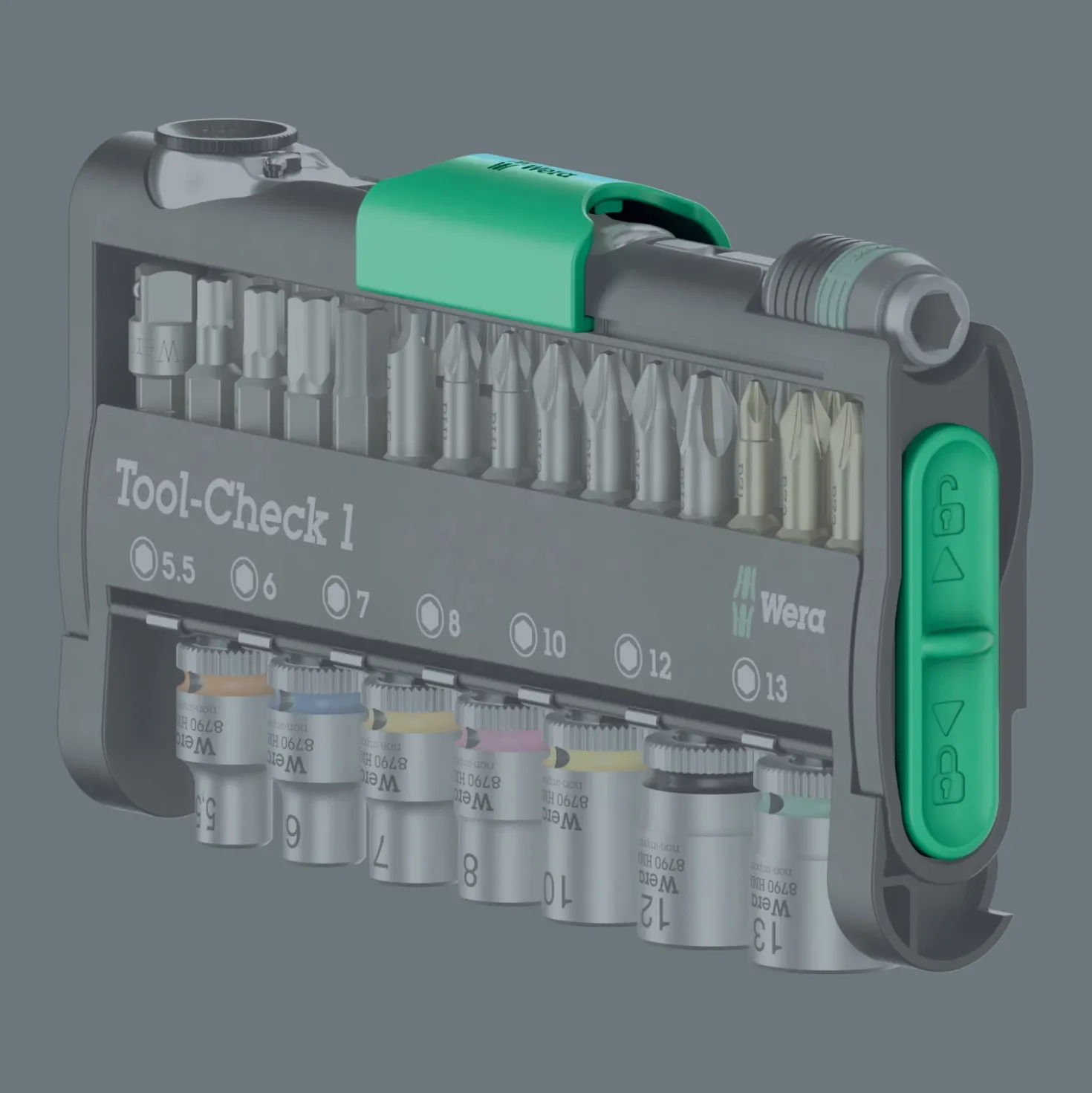 Wera 05049050001 Tool-Check 1 Gereedschapset in Tool-Check - 38-delig