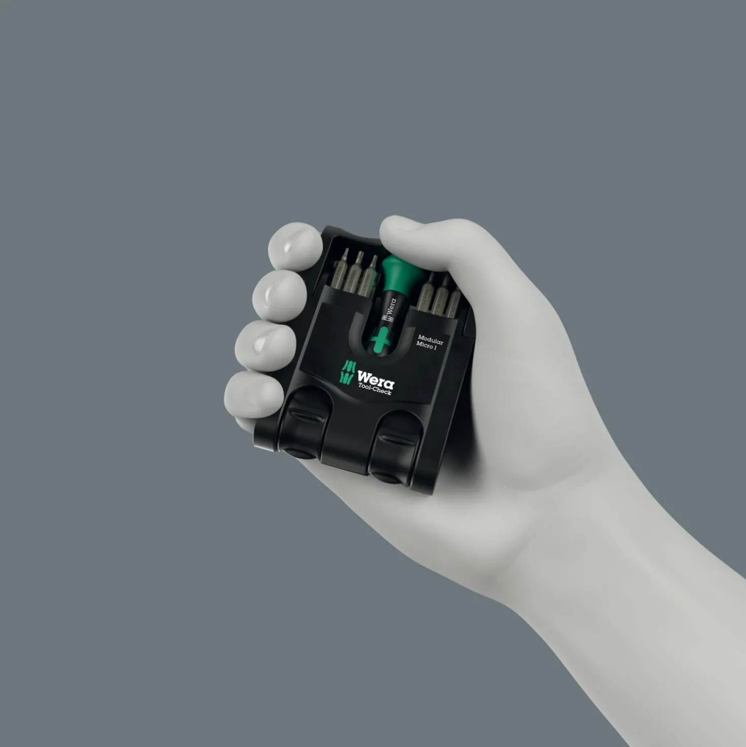 Wera 05049002001 Tool-Check Modular Micro 1 Gereedschapset in Tool-Check - 21‑delig