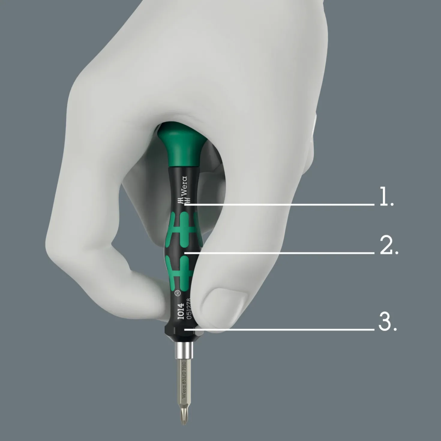 Wera 05049002001 Tool-Check Modular Micro 1 Gereedschapset in Tool-Check - 21‑delig